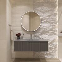 Мебель для ванной STWORKI Вестфолл 120 серая матовая в #REGION_NAME_DECLINE_PP#