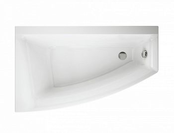 Cersanit VIRGO MAX Асимметричная акриловая ванна 150x90, левосторонняя, без ножек в Славянске-на-Кубани