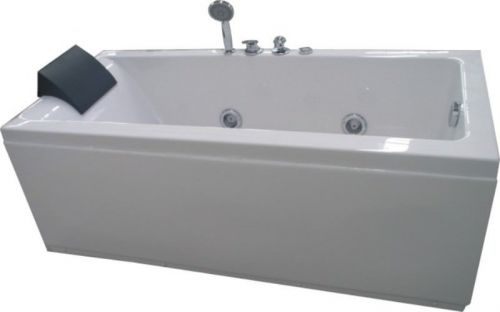Appollo Акриловая ванна TS-9012 170*75*60, с сифоном и подголовником в Славянске-на-Кубани